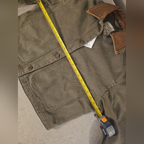 NWT - A&F Twill Barn Jacket - Picture 7 of 9